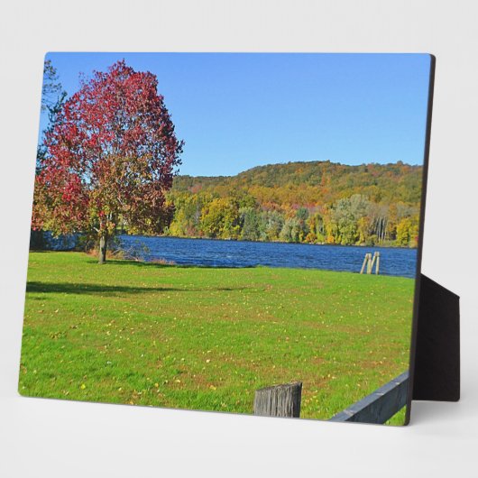 Haddam Meadows Plaque Fotoplaat (Zijkant)