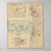 Haddonfield, Gloucester City, Burlington Poster (Voorkant)