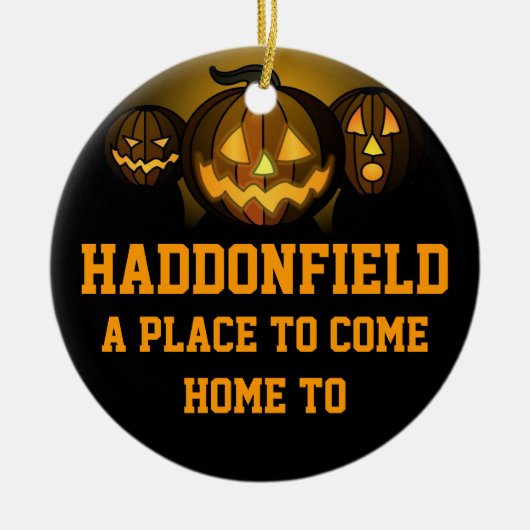 Haddonfield Keramisch Ornament (Voorkant)