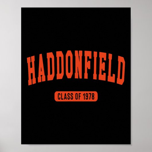 Haddonfield klasse van 1978 Halloween Poster (Voorkant)