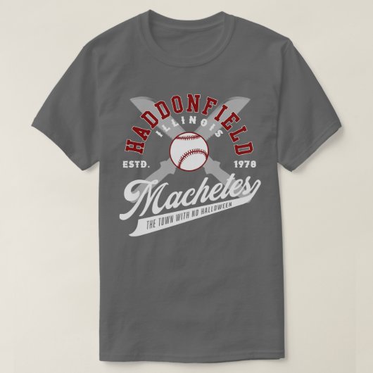 Haddonfield-machetes T-shirt (Design voorkant)