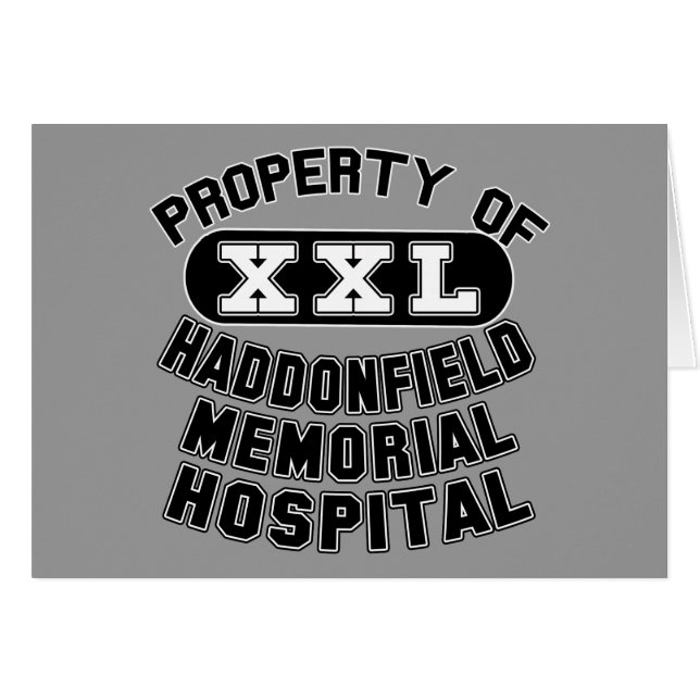 Haddonfield Memorial Hospital Producten (Voorkant Horizontaal)