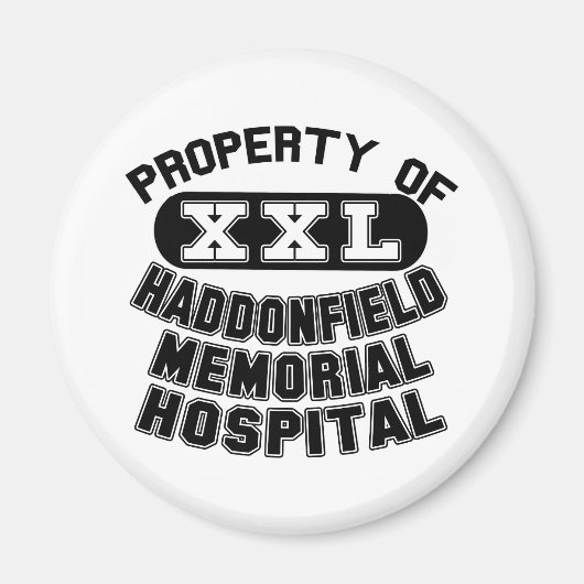 Haddonfield Memorial Hospital Producten Magneet (Voorkant)