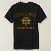 Haddonfield Sheriffs Department TShirt (Design voorkant)