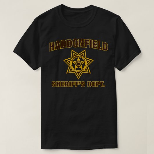 Haddonfield Sheriffs Department TShirt (Design voorkant)