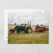 Haden in Golden Ranch Fields Briefkaart (Voorkant / Achterkant)