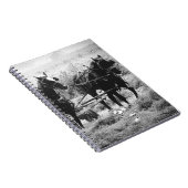 Haden in zwart-wit notitieboek (Rechterzijde)