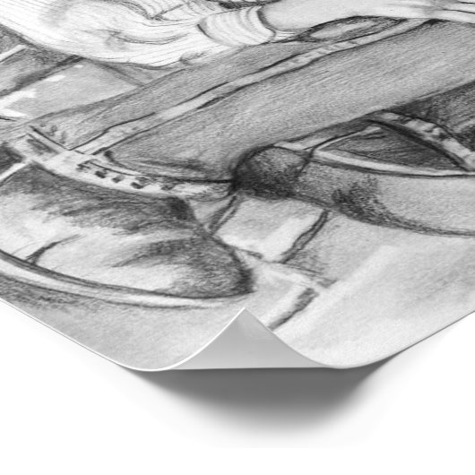 Haden Portrait Poster (Hoek)