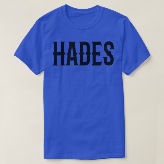 Hades Costume T-shirt (Design voorkant)