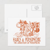Hades en persoonlijke telefoon briefkaart (Voorkant / Achterkant)