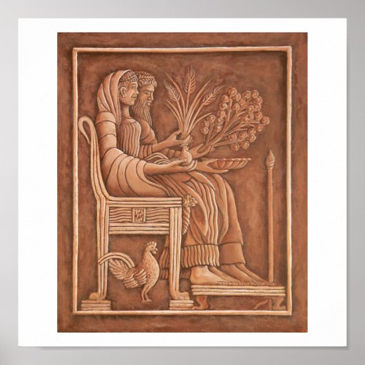 Hades en persoonlijke telefoon poster (Voorkant)