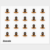 Hades - Griekse God Ronde Sticker (Vel)