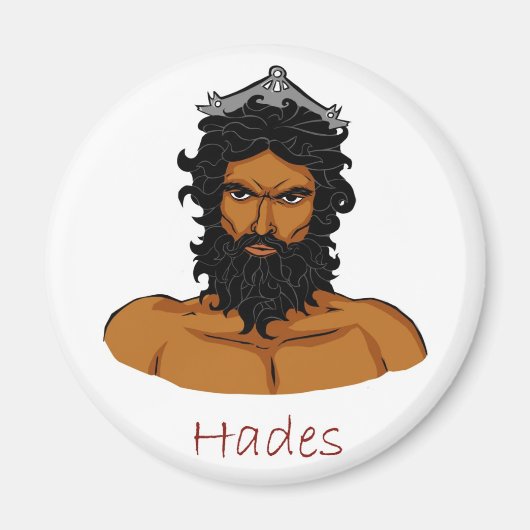 Hades - Griekse god van het afterlife Magneet (Voorkant)