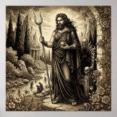 Hades Griekse Mythologie Poster (Voorkant)