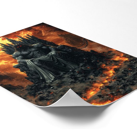 Hades, koning van de onderwereld - de duistere god poster (Hoek)