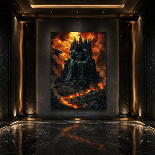 Hades, Koning van de Onderwereld - Donkere Vuur Go Poster