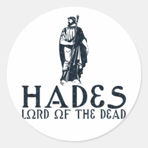 Hades Ronde Sticker