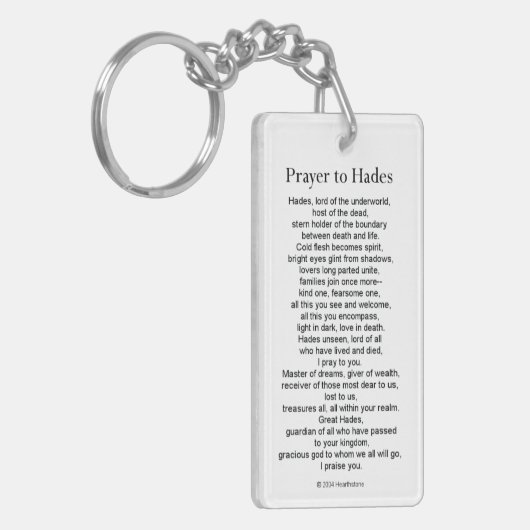 Hades Sleutelhanger (Voorkant Links)