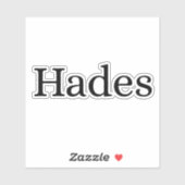 Hades Sticker (Vel)