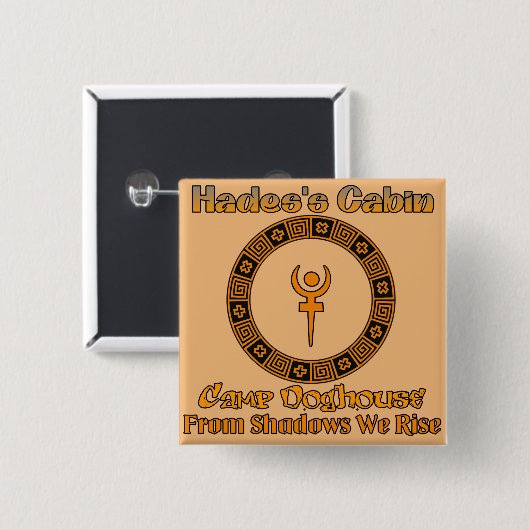 Hades's Cabin Button (Voorkant /achterkant)