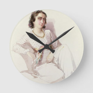 Hadice Hanim - dame uit Istanbul, 1852 Ronde Klok
