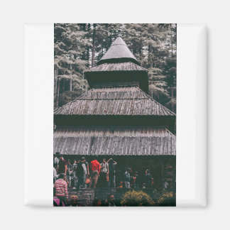 Hadimba tempel van Manali Magneet