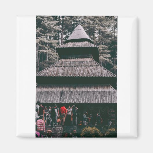 Hadimba tempel van Manali Magneet (Voorkant)