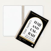 Hadj en Umrah Duas en Zelfreflectie Zakboek Notitieboek (Binnen)