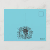 Hadj Mabrour, Heilige Ka'aba in Mekka, Saudi-Arabi Briefkaart (Achterkant)