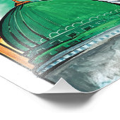 Hadj Mabrour, Heilige Ka'aba in Mekka, Saudi-Arabi Foto Afdruk (Hoek)