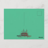 Hadj Mubarak, Heilige Ka'aba in Mekka, Saudi-Arabi Briefkaart (Achterkant)