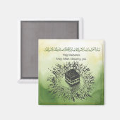 Hadj Mubarak, Heilige Ka'aba in Mekka, Saudi-Arabi Magneet (Voorkant / Achterkant)