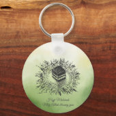 Hadj Mubarak, Heilige Ka'aba in Mekka, Saudi-Arabi Sleutelhanger (Voorkant)