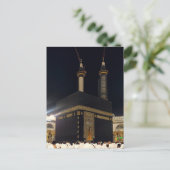 Hadj Pelgrims aan de Ka'aba, Mekka Briefkaart (Staand voorkant)