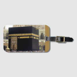 Hadj pelgrims aan de Ka'aba, Mekka, Saoedi-Arabië Bagagelabel