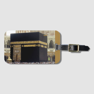 Hadj pelgrims aan de Ka'aba, Mekka, Saoedi-Arabië Bagagelabel