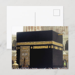 Hadj pelgrims aan de Ka'aba, Mekka, Saoedi-Arabië Briefkaart