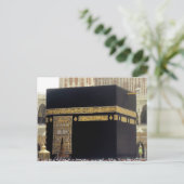 Hadj pelgrims aan de Ka'aba, Mekka, Saoedi-Arabië Briefkaart (Staand voorkant)