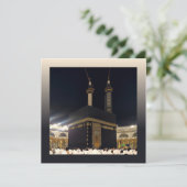 Hadj pelgrims in Fajr, Ka'aba, Mekka, Saoedi-Arabi (Staand voorkant)