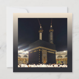 Hadj pelgrims in Fajr, Ka'aba, Mekka, Saoedi-Arabi