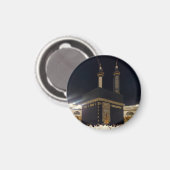 Hadj pelgrims in Fajr, Ka'aba, Mekka, Saoedi-Arabi Magneet (Voorkant / Achterkant)