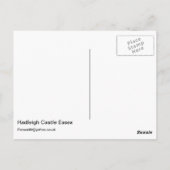 Hadleigh Castle Essex Briefkaart (Achterkant)