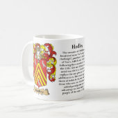 Hadley, de Oorsprong, de Betekenis en de Crest Mok (Voorkant links)