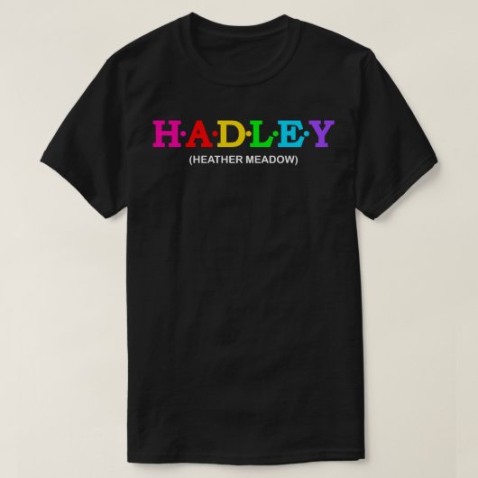 Hadley Heather Meadow T-shirt (Design voorkant)
