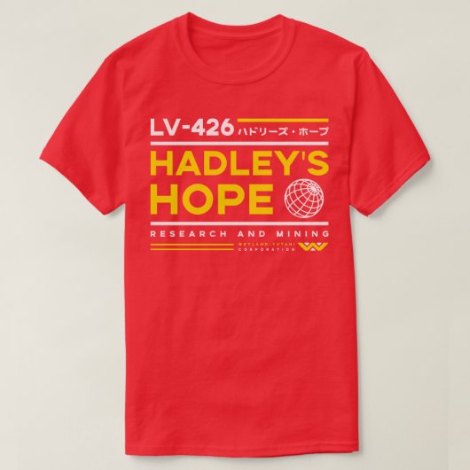 Hadleys Hope T-shirt (Design voorkant)