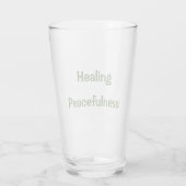 HADO Water Glass - Genezing Vreedzaamheid - Dr. Em Glas (Achterkant)