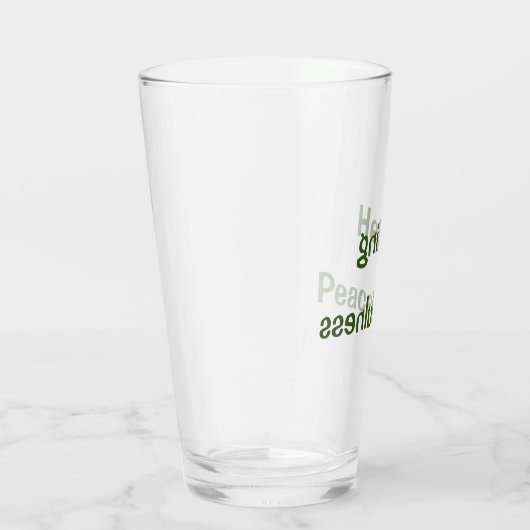 HADO Water Glass - Genezing Vreedzaamheid - Dr. Em Glas (Rechts)