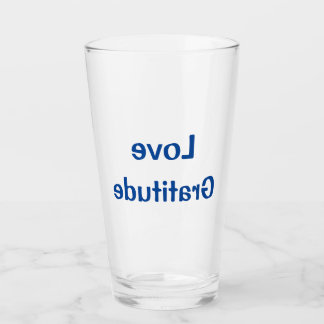 HADO Water Glass - Liefde Dankbaarheid - Dr. Emoto Glas