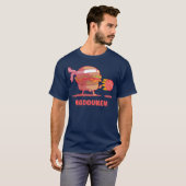 Hadouken Burger Street Fightomato in Fast Food fun T-shirt (Voorkant volledig)