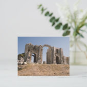Hadrians Arch, Jerash, Jordanië Briefkaart (Staand voorkant)